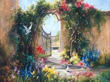 庭園 Painting - yxf067bE MBガーデン